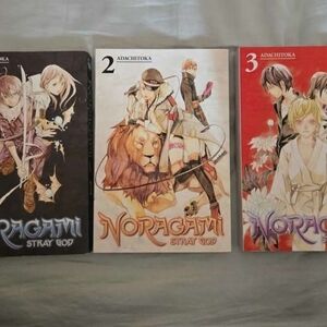 Noragami Stray God Manga Volumes 1-3